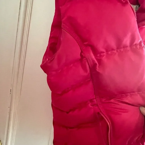 (NEW)adidas Hot Pink Down Puffer Vest - Picture 15 of 16